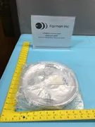 AMAT 0020-26396 Cover Ring 8" 101 SST AL Arc Spray, 134158