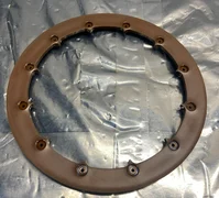 AMAT 0020-31658, CLAMP, RING, VESPEL, OX_MLR_NIT, 200MM P5000, 114897