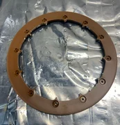 AMAT 0020-31658, CLAMP, RING, VESPEL, OX_MLR_NIT, 200MM P5000, 114898