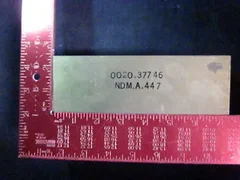 AMAT 0020-37746 Manifold, Brass H20 SUP/RTN