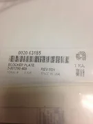 AMAT 0020-63185 BLOCKER PLATE, UNIFORM FLOW-0.2&quot; BP STANDOFFS, 300, 500090982