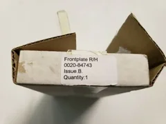 AMAT 0020-84743 Frontplate,  Graphite, issue B