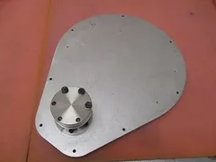AMAT 0021-70287 Plate with Vacuum Flange