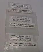 AMAT 0021-77402 Rev P1  Pin UHV cleaned Applied Materials (Lot of 3 Pins)