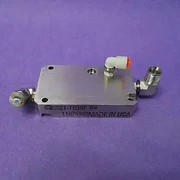 AMAT 0021-78097 MANIFOLD, 1 VALVE, UPA MANIFOLD ASSY , USED