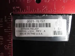 AMAT 0021-78797 STRAIN RELIEF, FLEX CABLE, ROBOT