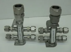 AMAT 0040-02634	MANIFOLD, SHORT,CENTURA MMF (Lot of  2)