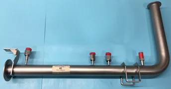 AMAT 0040-09716 Manifold Vacuum VCR w/ Leak Check, 119196