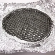 AMAT 0040-21821 Hex Foil Collimator 1.25:1 5/8&quot; SST Shaped .020&quot; THK