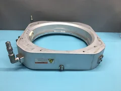 AMAT 0040-22274 CHAMBER ADAPTER + 2 AMAT 0020-28743 BLOCK, WATER IMP, 117286