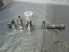 AMAT 0050-14455 Gasline Assy, 3/8", 1/4" to 1/2" VCR, H2, HTF Centura, 452253