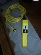 AMAT 0090-00154, Pendant and Cable, Controller, Telemecanique XAC-A205. 416424