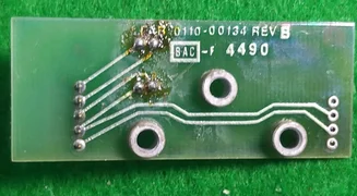 AMAT 0100-00134 PWB ASSY, OPTO SWITCH 5, USED