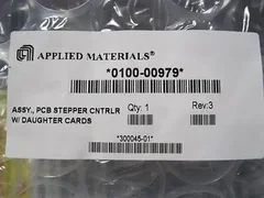 AMAT 0100-00979 ASSY PCB STEPPER CNTRLR W/DAUGHTER CARDS