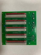 AMAT 0100-01459 PCB ASSY, DNET I/O BACKPLANE, 5-SLOT CAR