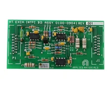 AMAT 0100-09041 REV001 APPLIED MATERIALS HEAT EXCHANGER INTERFACE BOARD PCB ASSY