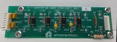 AMAT 0100-20071 15 V Monitor BD. ASSY