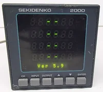 AMAT 0190-00220 Sekidenko 950-4006-03 4-Channel Optical Fiber Thermometer 2000 