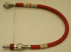 AMAT 0190-00723 HOSE ASSY, HT/TTF 24&quot; MALE QC TO MANIFOLD parker  919J-6-RED 