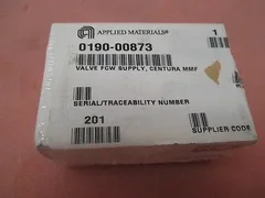 AMAT 0190-00873 Valve FCW Supply, Centura MMF 