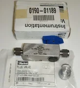 AMAT 0190-01189 Return Plug Valve W/adapter Parker 6A-PR6-EPRT-SS-2770 Centura