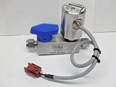 AMAT 0190-01189 Valve Assembly w/Flow Monitor 0190-01186, 6Z(A)-PR6-EPRT-SS-2770