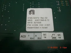 AMAT 0190-32372 MKS PCB BOARD CDN396R AS01396-6-12