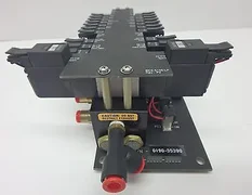 AMAT 0190-35390, CHAMBER EV BLOCK,COMMON PNEU Applied Materials Pneumatics