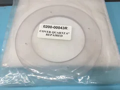 AMAT 0200-00043 Quartz, Cover, 6", Poly .40, 0200-00043R, 121061
