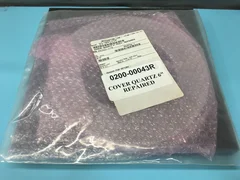 AMAT 0200-00043 Quartz, Cover, 6", Poly .40, 0200-00043R, 81-04121R, 121297