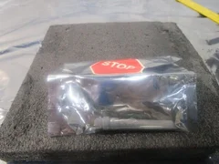 AMAT 0200-02761 THREADED NOZZLE, 99.5% ALO, 2.55L, 1.5%, ALL CERAMIC, 109434