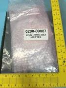 AMAT 0200-09087 RING 150MM Quartz SPUTTER, 123358