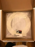 AMAT 0200-09830 RING, PEDESTAL, ESC, 150MM, 1FL, HEWEB. Rev B