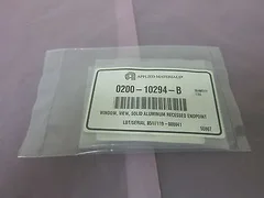 AMAT 0200-10294 Window, View, Solid Aluminum Recessed Endpoint 402202