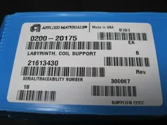 AMAT 0200-20175 LABYRINTH, RIGID COIL SUPPORT, VECTRA IM