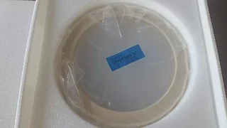 AMAT 0200-20331 COVER RING 8" B101 CERAMIC, 10.75" OD , 2ND NEW