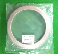 AMAT 0200-20331 COVER RING 8" B101 CERAMIC, 10.75" OD, USED