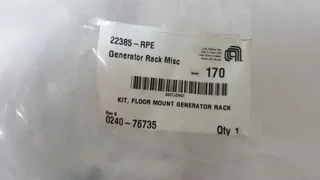 AMAT 0240-76735 KIT, FLOOR MOUNT GENERATOR RACK