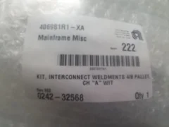 AMAT 0242-32568 KIT, INTERCONNECT WELDMENTS 4/8 PALLET. CH "A" WIT, NEW