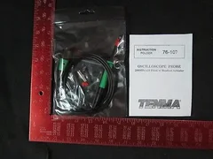 AMAT 0620-90029 Oscilloscope Probe Set (W1/10) 250MHz x 10 Fixed with Readout Ac