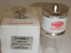 AMAT 0630-01514 Comet MC1C 150 E/1505 6H7 Ceramic Vacuum Capacitor 150pF 