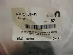 AMAT 0680-00691 CB THERM MAG 2P 240VAC 15A 10KAIC RING-LUG BOLT-ON Siemens B215R