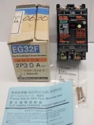 AMAT 0680-01375 30 Amp 2-Pole  Fuji Earth Leakage Circuit Breaker 30ma EG32F 30