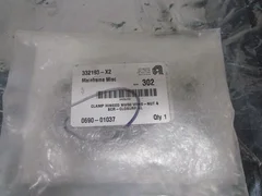 AMAT 0690-01037 Clamp Hinged NW50 Wing-NUT & SCR-CLOSURE AL, 107752