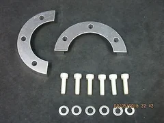 AMAT 0690-01628 CLAMP BULKHEAD ALUM #6 NW40 SST