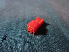 AMAT 0720-02385 CONN RCPT CA MTG 2 POS 22AWG .1CTR W/PLZ TAB MTA ***1400 PACK **