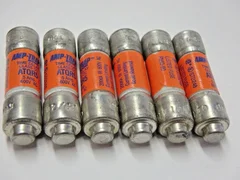 AMAT 0910-01394 Gould Shawmut ATQR5 Amp Trap 600VAC  Time Delay Fuse (Lot of 6)