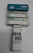 AMAT 1010-01223 Lamp Bulb Halogen 24V 1000Hr USHIO JC 24V-20W G4 (Lot of 4)