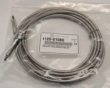 AMAT 1120-01080 Cable Fiber Optic 600Micron Dia 6 M Lg SS Sheath  LUXITRON