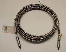 AMAT 1120-01080 Cable Fiber Optic 600Micron Dia 6 M Lg SS Sheath  LUXITRON